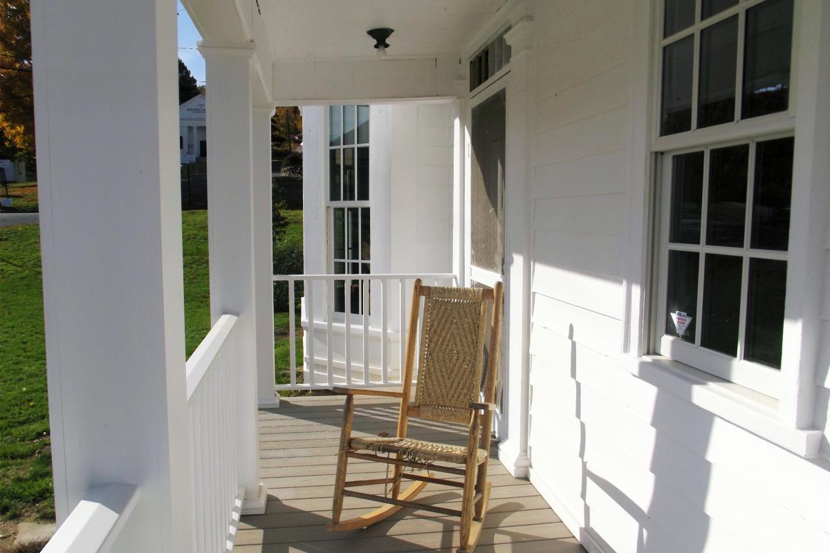 Library Porch
