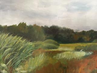 farm field painting by angela griefen